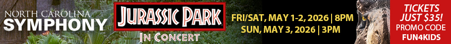 NC Symphony Jurassic Park