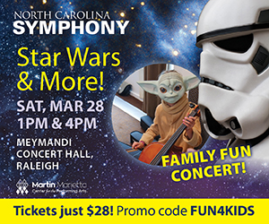 NC Symphony YPC Star Wars Tickets